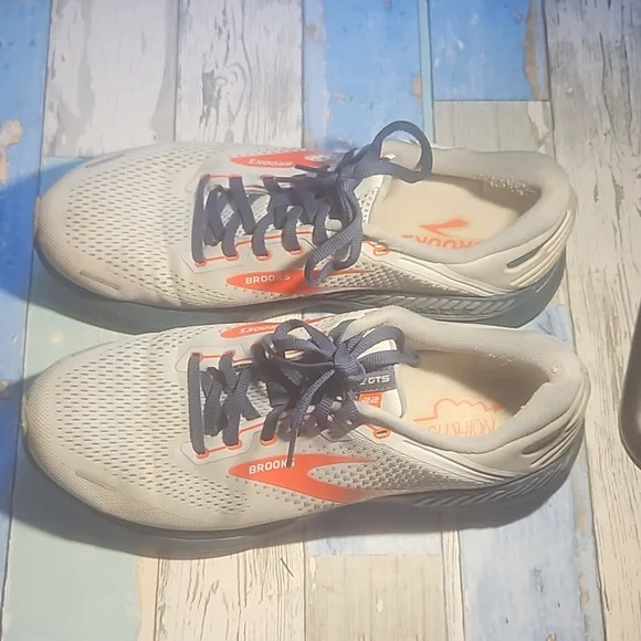 BROOKS ADRENALINE 22 GTS MENS RUNNING Size 10.5  #1103561D004 - Picture 3 of 11